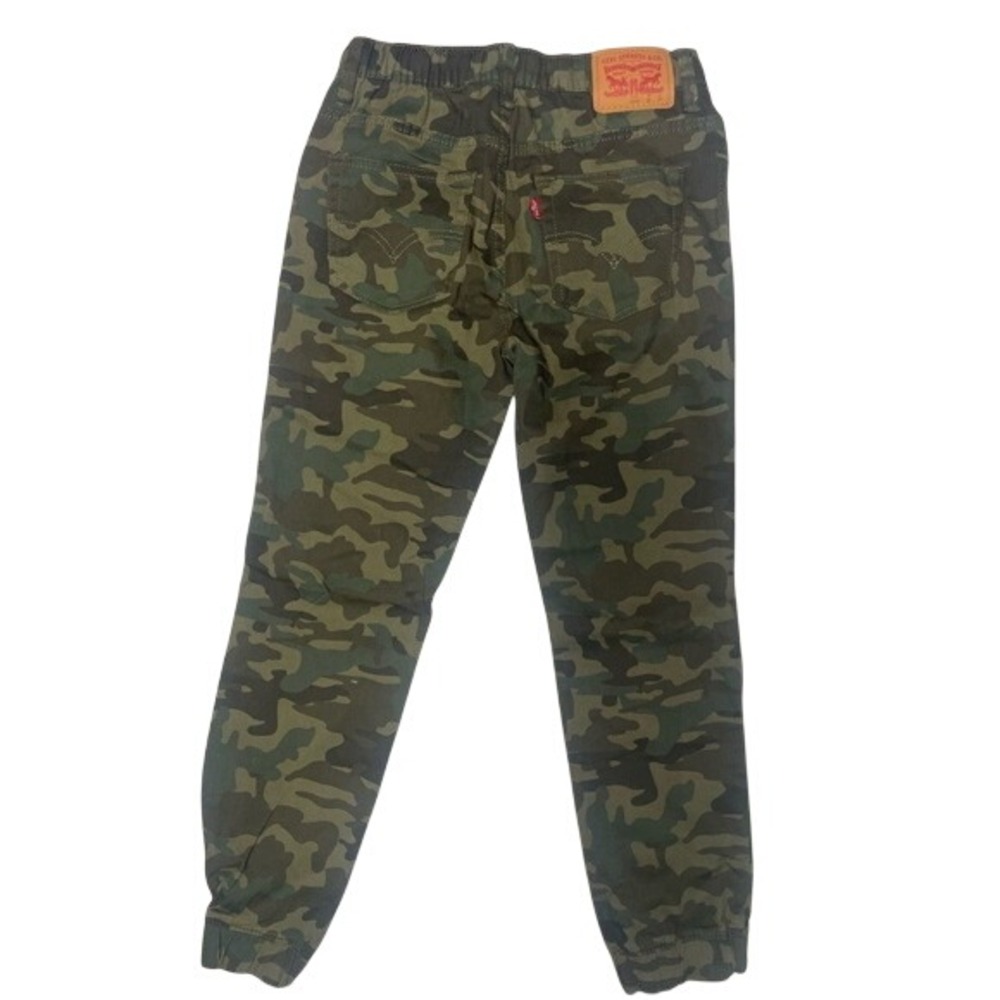Levi's Twill Camouflage Jogger Pants Boys 12 Regular‎